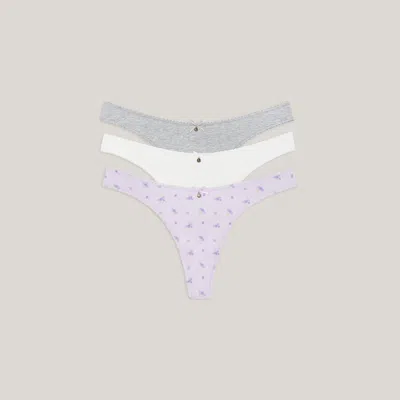 Lounge Lilac Print In Gray