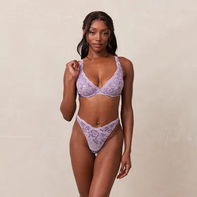 Lounge Luxe Balcony Bra In Blue