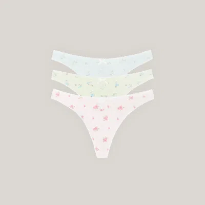 Lounge Pastel Print In White