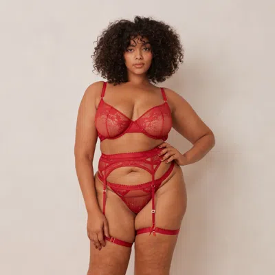 Lounge Selina Intimates Set In Red