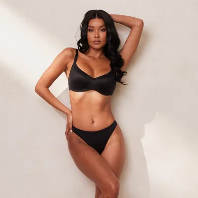 Lounge Sleek Mindful Bra In Black