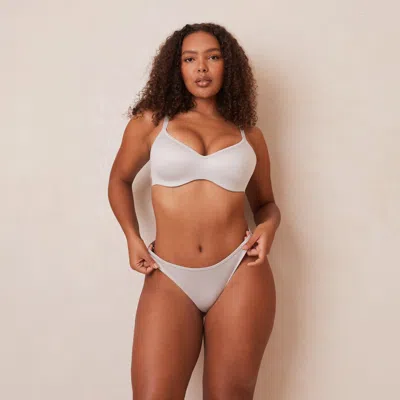 Lounge Sleek Mindful Bra In Gray
