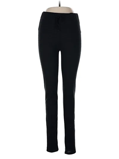 Pre-owned Loungeable Active Pants In Black