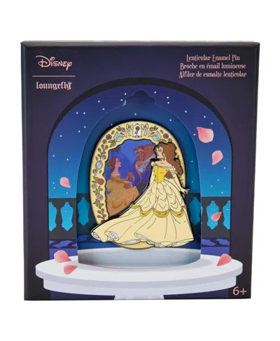 Loungefly Belle Beauty And The Beast Lenticular Pin