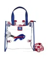 Loungefly Buffalo Bills Clear Convertible Backpack Tote Bag In No Color