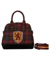 Loungefly Harry Potter Gryffindor Varsity Plaid Crossbody Bag In Red