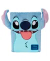 Loungefly Lilo And Stitch Plush Journal In Blue
