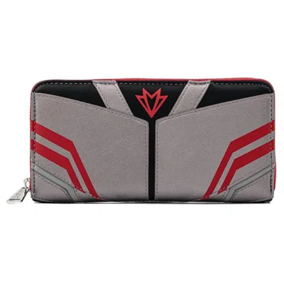 Loungefly Marvel Falcon Cosplay Wallet In Grey In Gray
