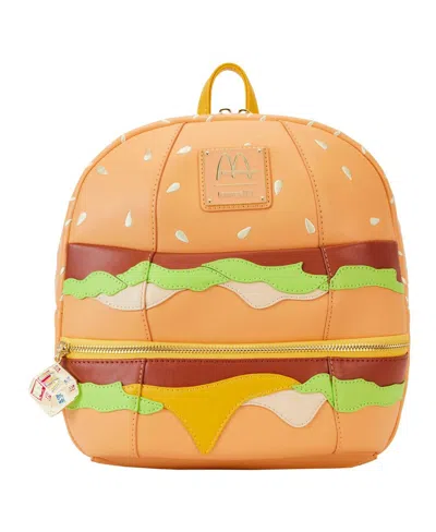 Loungefly Mcdonald's Big Mac Mini Backpack In Transparent