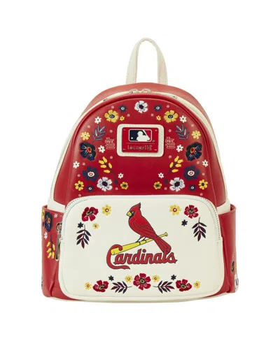 Loungefly Men's And Women's  St. Louis Cardinals Floral Mini Backpack In Multi