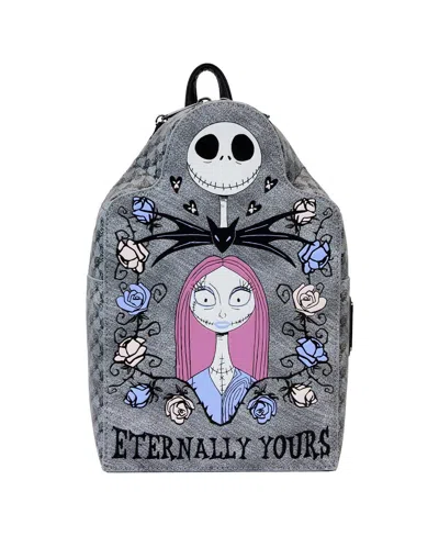 Loungefly Men's And Women's  The Nightmare Before Christmas Jack And Sally Eternally Yours Mini Backp In Multi