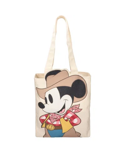 Loungefly Mickey Mouse Western Canvas Tote Bag In No Color