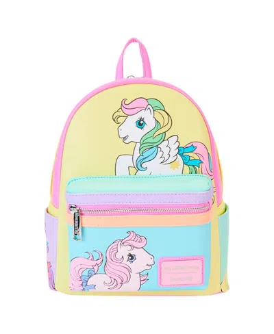 Loungefly My Little Pony Color Block Mini Backpack In Transparent