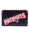 Loungefly New England Patriots Sequin Zip-around Wallet In No Color