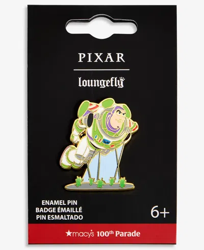 Loungefly Pixar | Macy's Gold-tone Enamel Buzz Lightyear 100th Parade Balloon Pin, Macy's Exclusive In Black