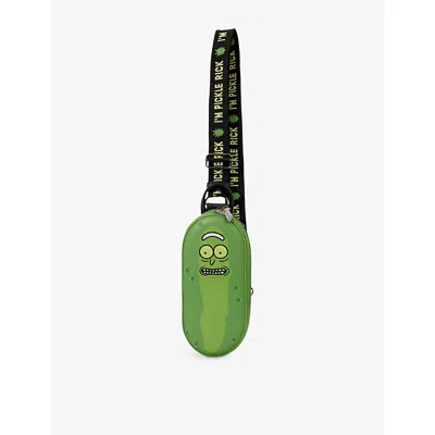 Loungefly Kids' Rick And Morty Pickle Rick Sling Woven Cross-body Bag