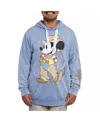Loungefly Unisex Blue Mickey Mouse Western Pullover Hoodie In Blue