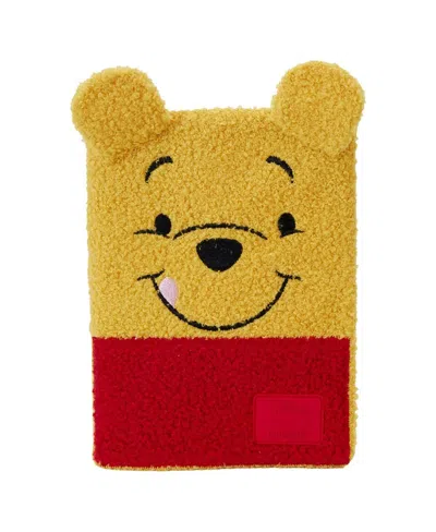 Loungefly Winnie The Pooh Plush Refillable Stationery Journal In Transparent