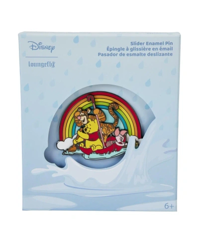 Loungefly Winnie The Pooh Rainy Day Sliding Pin In Multi