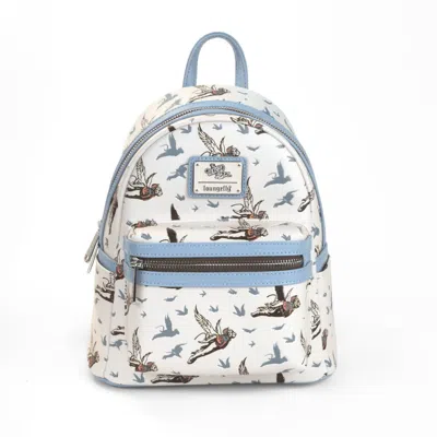 Loungefly Wizard Of oz - Flying Monkey Mini Backpack In Beige