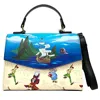 Loungefly Women's Captain Hook Skull Peter Pan Crossbody Bag In Multi In Multi