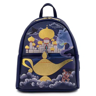 Loungefly Women's Disney Jasmine Castle Mini Backpack In Purple