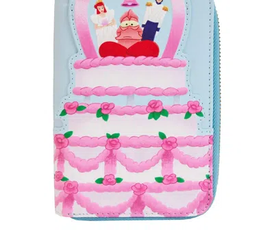 Loungefly Women's Disney Little Mermaid Wedding Cake Wallet In Blue