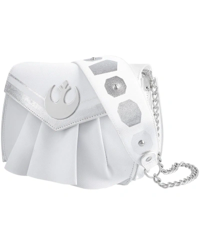 Loungefly Women's  Star Wars Princess Leia Cosplay Crossbody Bag In White