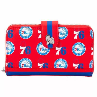 Loungefly Women's Nba Philly 76ers Logo Wallet In Multi