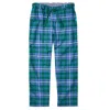 Loungers Blue / Green / White Women's Loungewear Pants Long Length Green Sea Tuttle In Blue/green/white