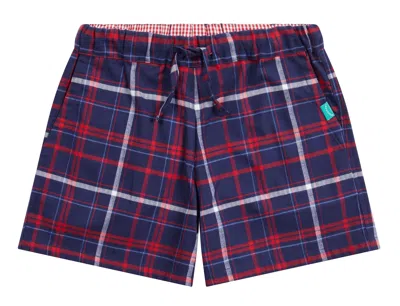 Loungers Blue / Red Women's Shorts Red Panda In Multi