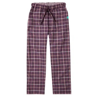 Loungers Pink / Purple / Neutrals Women's Loungewear Long Length Sunda Tiger Design In Pink/purple