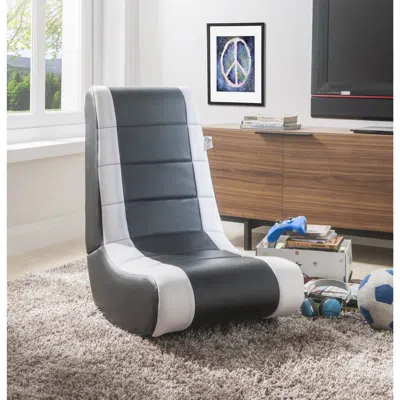Loungie Rockme Gaming Chair In Gray