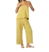Loup Charmant Leigh Lounge Pant In Citrus In Yellow