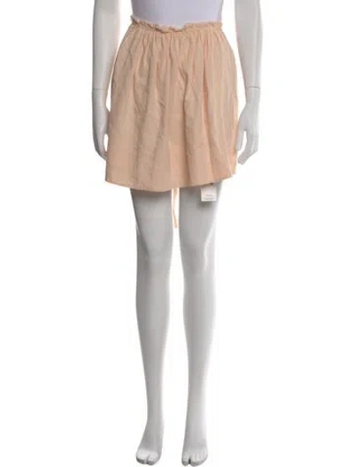 Pre-owned Loup Charmant Mini Skirt In Neutral