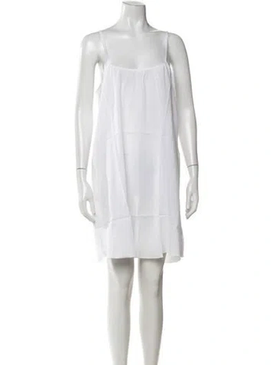 Pre-owned Loup Charmant Scoop Neck Mini Dress W/ Tags In Brown