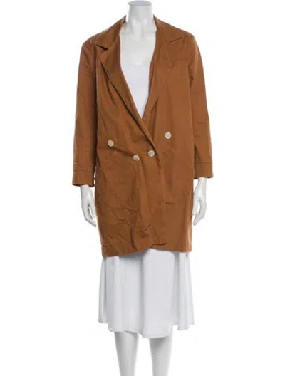 Pre-owned Loup Coat In Brown