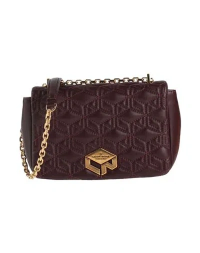Loup Noir Woman Cross-body Bag Burgundy Size - Leather In Red