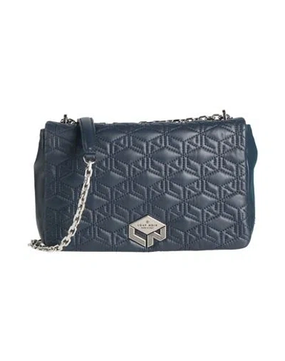 Loup Noir Woman Cross-body Bag Midnight Blue Size - Lambskin