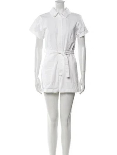 Pre-owned Loup Romper In Neutral