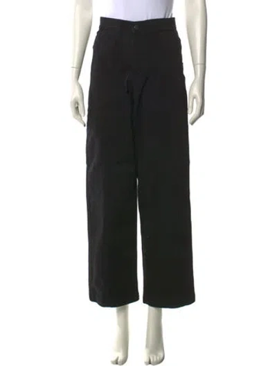 Pre-owned Loup Wide Leg Pants In Black