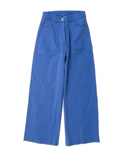 Pre-owned Loup Wide Leg Pants In Blue