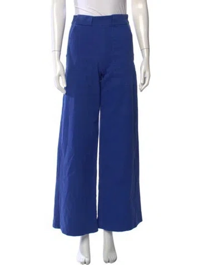 Pre-owned Loup Wide Leg Pants In Blue