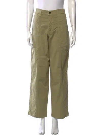 Pre-owned Loup Wide Leg Pants In Green