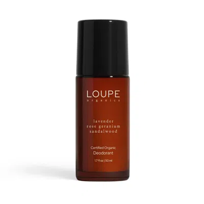 Loupe Certified Organic Roll-on Deodorant In Purple