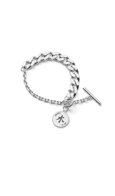 Loupn Be Water Chain Bracelet In Metallic