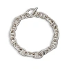 Loupn Bean Chain Bracelet In Silver