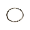 Loupn Box Chain Bracelet In Silver