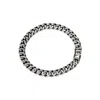 Loupn Men's Cuban Chain Bracelet - Sterling Silver - Thin In Silver