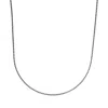 Loupn Men's Rope Chain Necklace - Sterling Silver